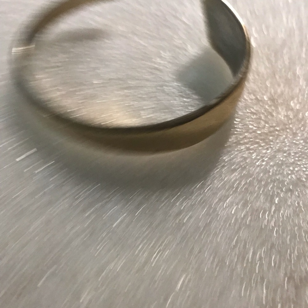 Minimalist Men's  Gold over copper Bracelet